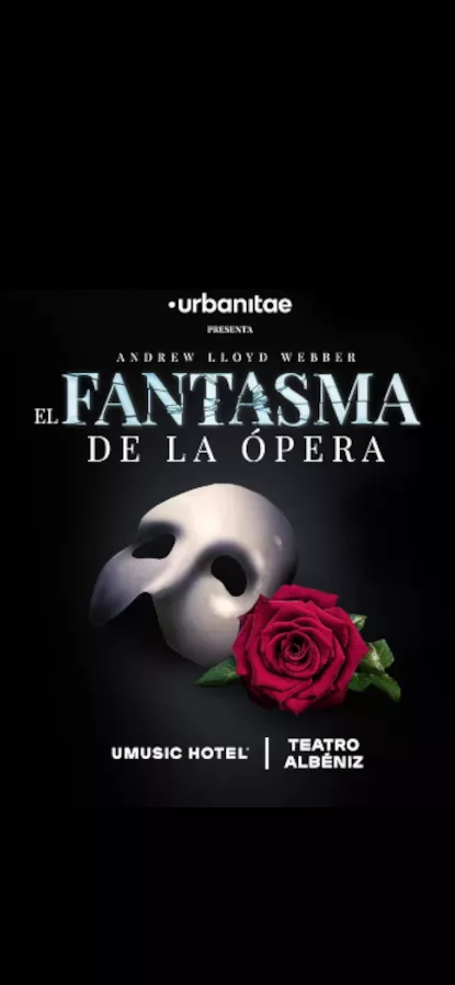 EL FANTASMA DE LA OPERA, MUSICAL, MADRID, SEGUNDA TEMPORADA, 27 SEPTIEMBRE